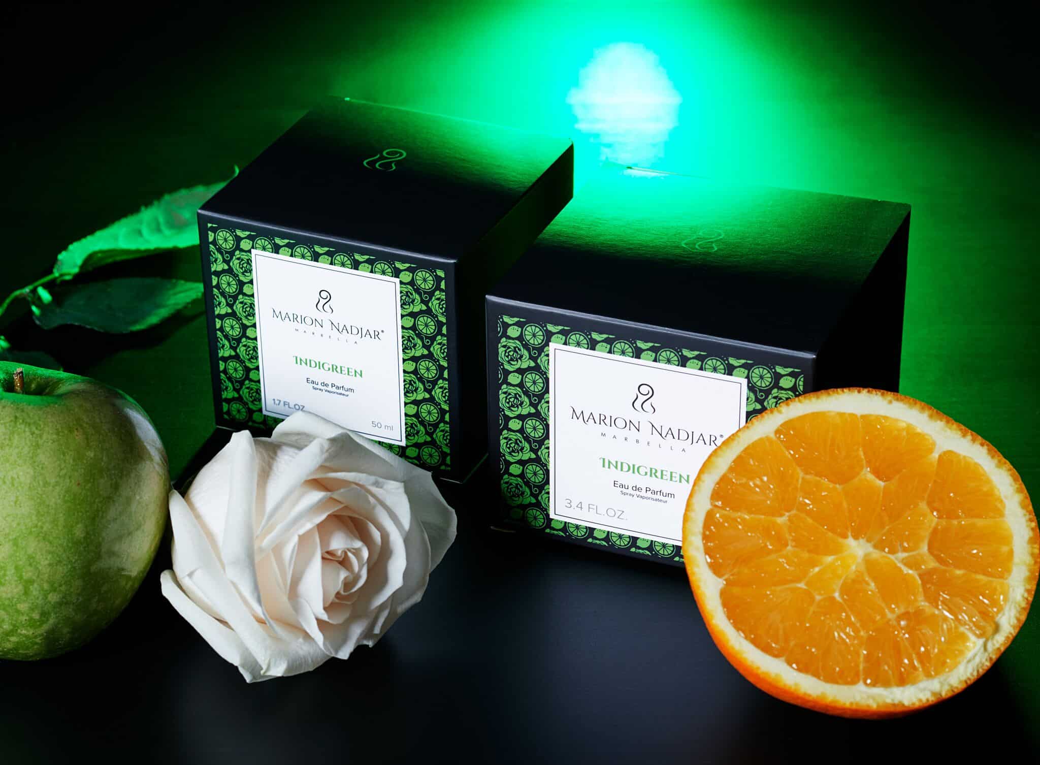 Indigreen Eau de Parfum by Marion Nadjar, Marbella