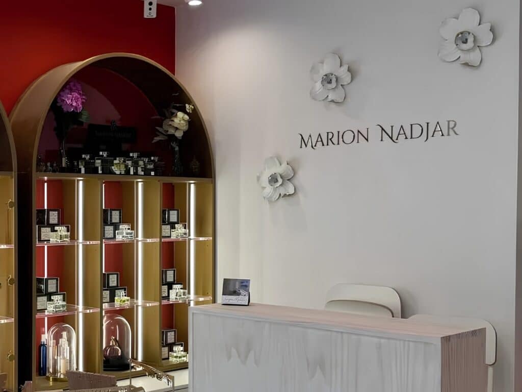 The Marion Nadjar boutique in Marbella